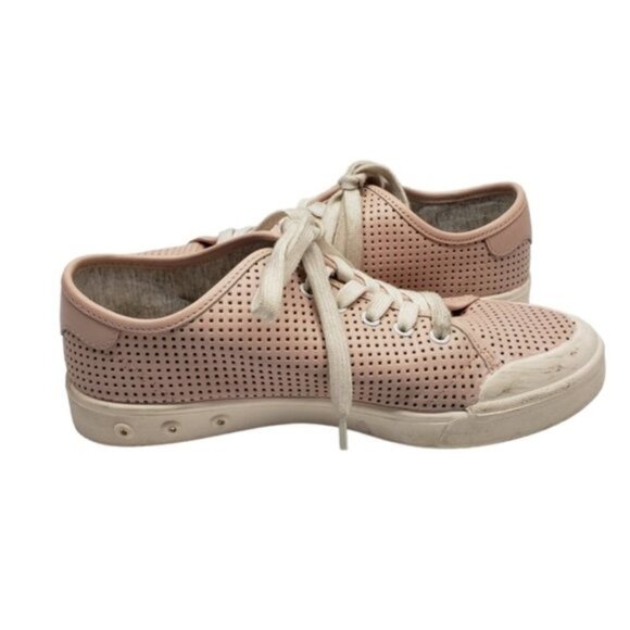Rag & Bone Standard Issue Lace Up Low Cut Perforated Sneaker Size 38EU 7.5 US - Picture 6 of 15